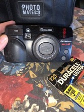 Vintage Olympus SuperZoom 3000 DLX Multi AF 38-110mm Film Camera