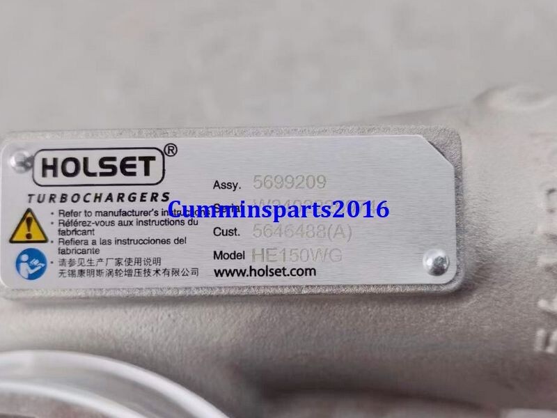 NEW HOLSET HE150WG 5699209 5646488 CUMMINS ISF 2.8L Turbocharger