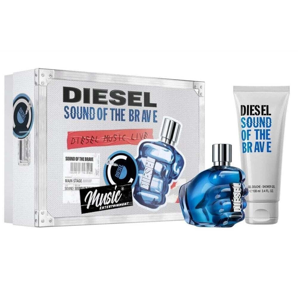 Diesel Sound of the Brave- Gift Set With 50ml EDT Spray 100ml