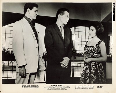 Harbor Lights 1963 Movie Photo Kent Taylor Miriam Colon Jeff Morrow  *P171c