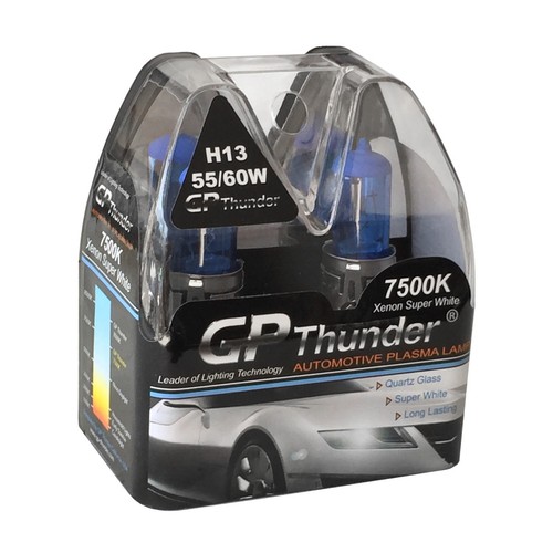 GP THUNDER 7500K STANDARD WATTAGE SUPER WHITE HALOGEN BULBS - Foto 25 di 50