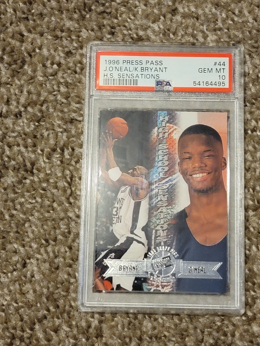 KOBE BRYANT 1996-1997 PRESS PASS HIGH SCHOOL SENSATIONS PSA 10 