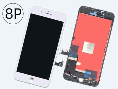 iPhone 8Plus Display Ersatz Glas LCD Touch Digitizer Weiß True Tone Progra
