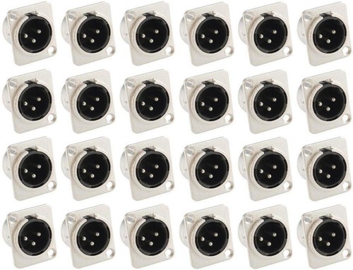 Presa XLR Femminile A 5 Pin Da Incasso Per Pannello - Connettore Chassis Generico
