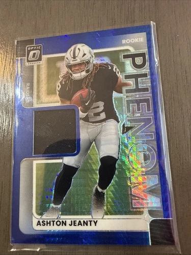2025 Donruss Optic Ashton Jeanty Blue Hyper (RAW)