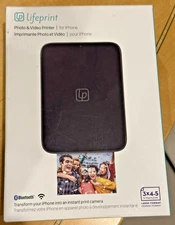 Lifeprint 3x4.5 Portable Printer for iPhone & Android 130 sheets of Photo Paper