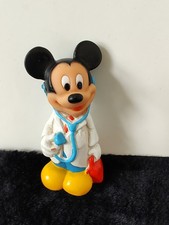 VTG Mickey Mouse Doctor RARE Figurine Toy Arc...