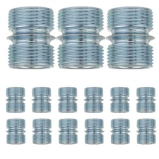  20 Pcs Shelf Connection Accessories Double Head Connector Metal Rack Parts