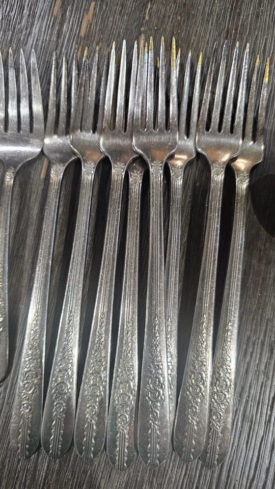 Plato Nobleza Vintage Platería Rosa Real 42 Piezas Plato Plata (B5) Foto 4 de 4