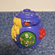 VTech Disney Winnie The Pooh Pop Up Honey Pot Learning Toy Lights Sounds Works