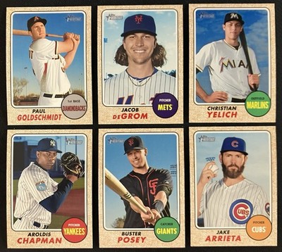 2017 Topps Heritage SP Base & High You Pick
