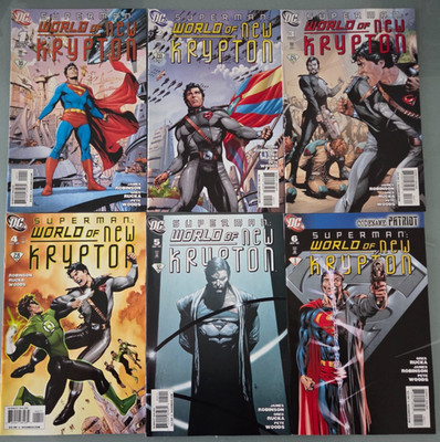 SUPERMAN: WORLD OF NEW KRYPTON #1-12 (2009) DC COMICS FULL COMPLETE SET+ONE-SHOT