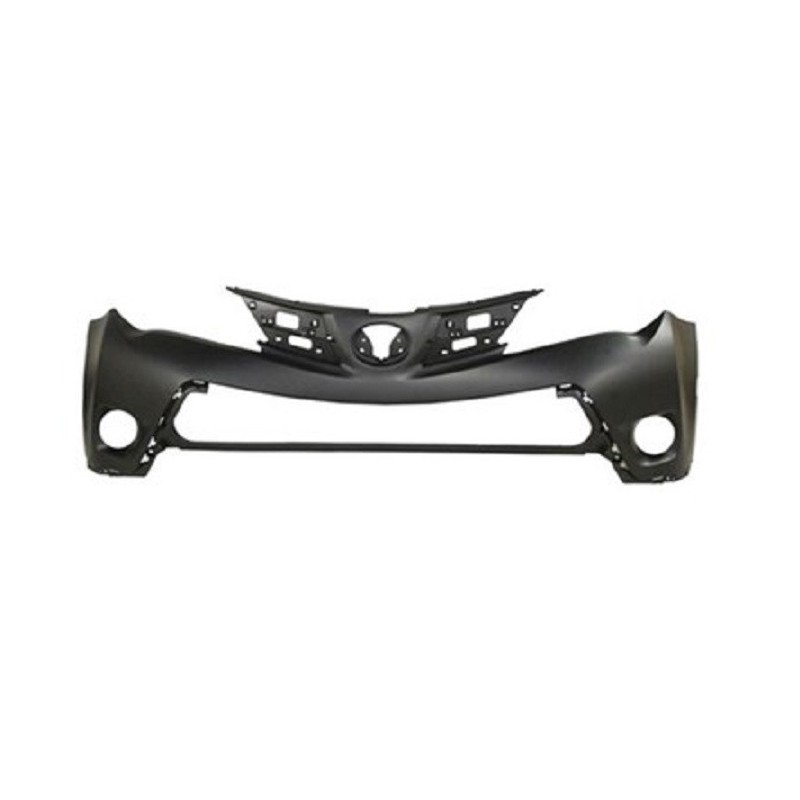 Pare-choc avant supérieur Toyota Rav4 2013-2015 en plastique noir de phase 1