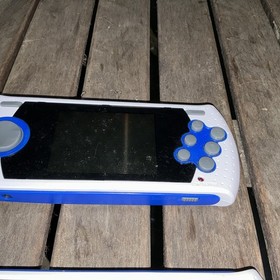 Set Of 2- SEGA Genesis Ultimate Portable Game Player - White & Blue