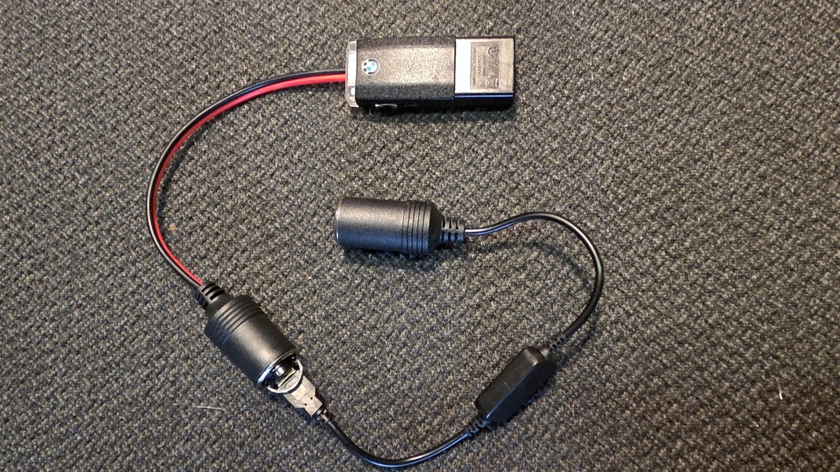 OEM BMW E46 Glovebox Flashlight Auxiliary Power Adapter