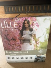 Lillebaby Complete Baby Carrier All Seasons in Stone 100 Cotton 3 D Mesh