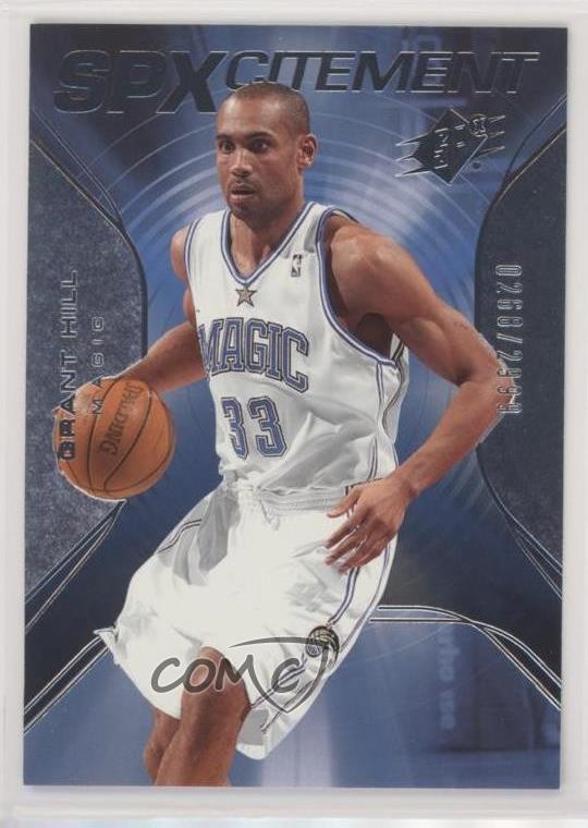 2006-07 SPx SPXcitement 268/2999 Grant Hill #SPX-75 HOF 00e8
