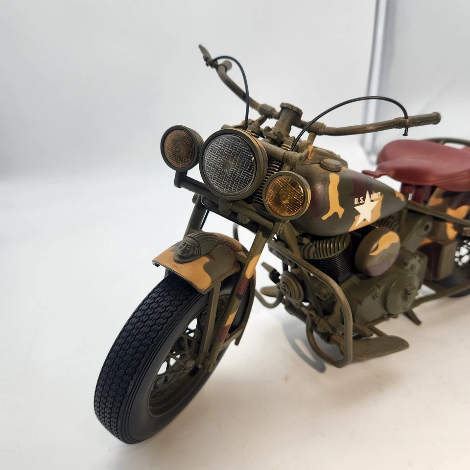 Motocicleta de Colección Indian Chief Segunda Guerra Mundial Versión Militar IMMI 1998 Nuevo Ray Ejército de Estados Unidos Foto 2 de 4