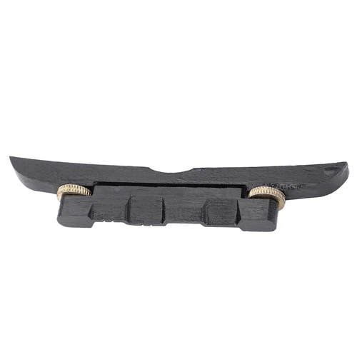 Smooth Ebony Mandolin Bridge For Easy Playing BBT