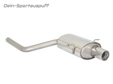 Ragazzon Edelstahl Sportauspuff Mini Cooper R56 90mm rund eingerollt
