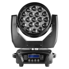 19x15W LED RGBW Wash Moving Head Light DMX Stage Beam Zoom Lighting DJ Show Xmas