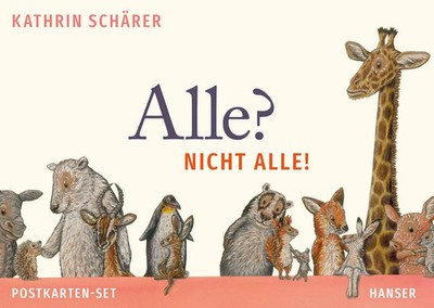 Alle? Nicht alle! Postkarten-Set | Kathrin Schärer | Taschenbuch | 18 S. | 2026