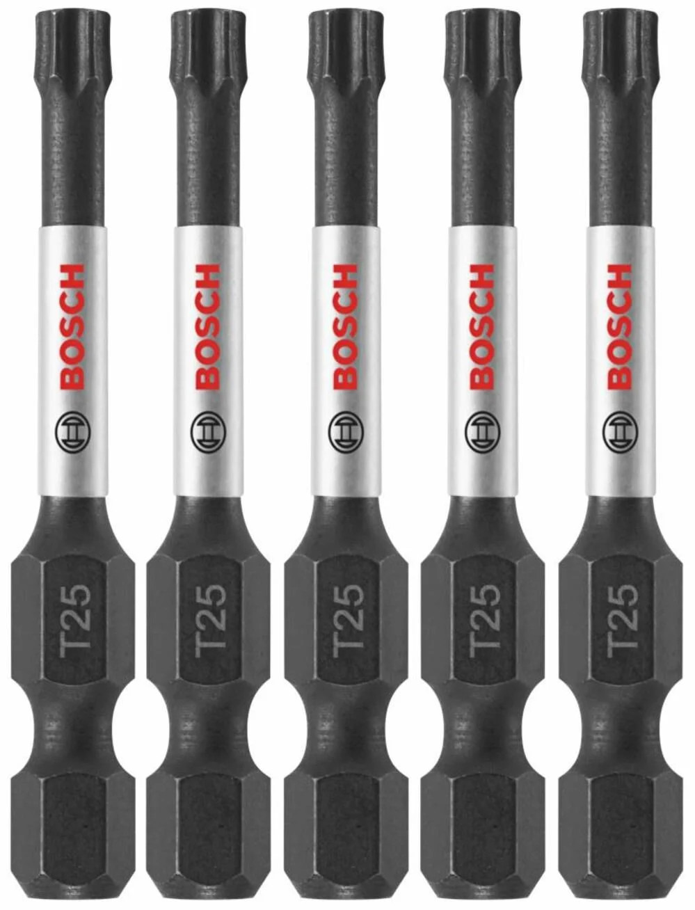 Ударопрочные 2-дюймовые биты Bosch Torx 25 5 шт 2490₽