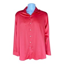 Geoffrey Beene Fitted Wrinkle Free Button up Men 16 34/25