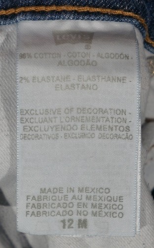 VH13473 **LEVI'S** MID RISE SKINNY WOMENS JEANS sz12M - Picture 5 of 6