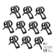 pcs Spring Band Type Hose Clamps Fuel Line Hose Spring Clip Silicone 6mm 10