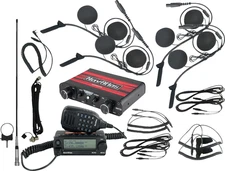 NAVATLAS - NI2RIH4 - Intercom/Radio and In-Helmet Headset Kit - 4-Seat - Black