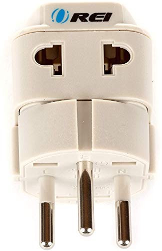 OREI Grounded Universal 2 in 1 Plug Adapter Type H for Israel & more - High - 第 4/8 張圖片
