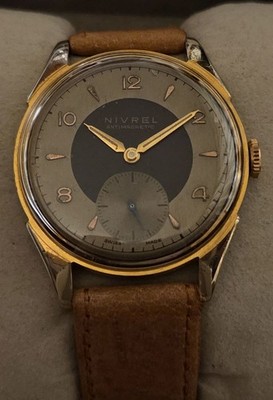 Vintage Armbanduhr Nivrel   Handaufzug - Cal. AS 1130
