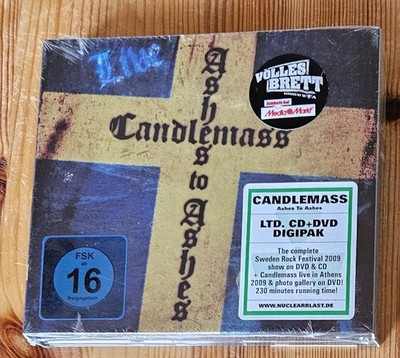 CD Candlemass - Ashes To Ashes - LTD. CD +DVD Digipak OVP