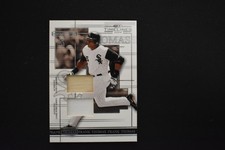Frank Thomas 2004 Donruss Timelines Combo Materials /125 Dual Jersey Bat