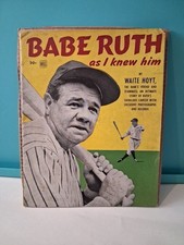1948 Dell Magazine BABE RUTH as I knew Him - By Waite Hoyt - 50 Pages - HTF