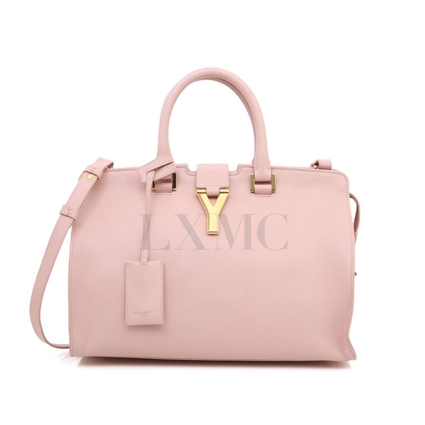 Saint Laurent Cabas Chic piccola borsa Boston oro rosa 311210 123773691