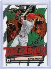 2021 Donruss Optic Bryce Harper Philadelphia Phillies Unleashed Insert #UNL10