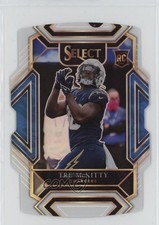 2021 Panini Select Club Level White Prizm Die-Cut 28/99 Tre' McKitty #293 1i7f
