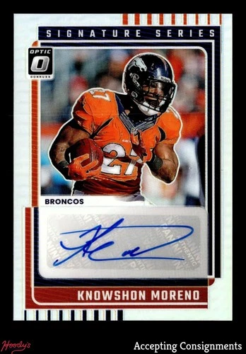 2025 Donruss Optic Knowshon Moreno Base (RAW)