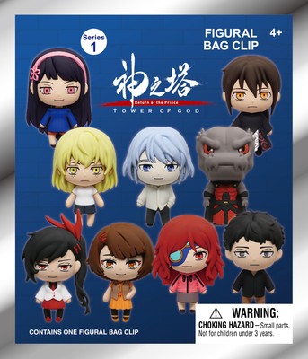 3D Figural Keyring Tower of God Series 1  Pack [1 RANDOM Figure]