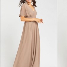 Show Me Your Mumu Neutral dress