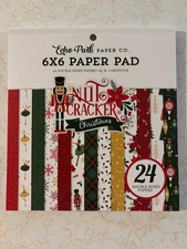 "Nutcracker" 6X6 PAPER PAD BY CARTA BELLA-NEW