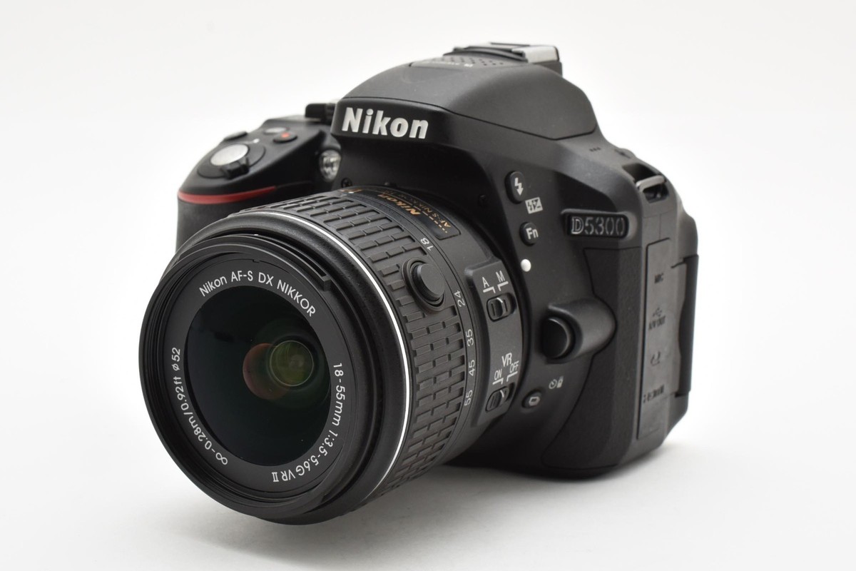 DDP to US *MINT* Nikon D5300 24.2MP w/ AF-S DX NIKKOR 18-55mm F3.5