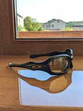 vintage Oakley Monster Doggle Polished Black / Gold Iridium 05-075
