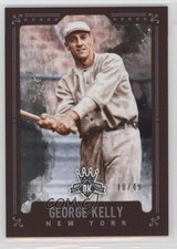2017 Panini Diamond Kings Brown Framed 10/49 George Kelly #11 HOF w1s