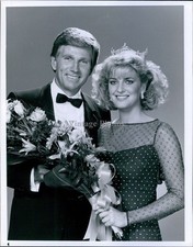 1988 Sharlene Wells Gary Collins Nbc 32Nd Miss America Pageant Actor 7X9 Photo