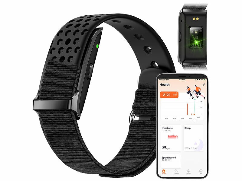 Bracelet fitness connecté podomètre étanche montre tracker activité homme femme