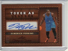 2025 LEAF GLORY OF THE GAME KENDRICK PERKINS AUTO #2/2 *TOUGH AS LEATHER*