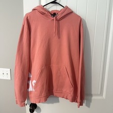 Adidas Oversized Logo Hoodie Sweatshirt Women  s Size Medium